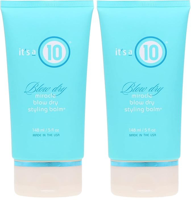 It's a 10 Miracle Blow Dry Styling Balm Unisex Balm 5 Fl Oz (Pack of 2), B07C3WZ43G