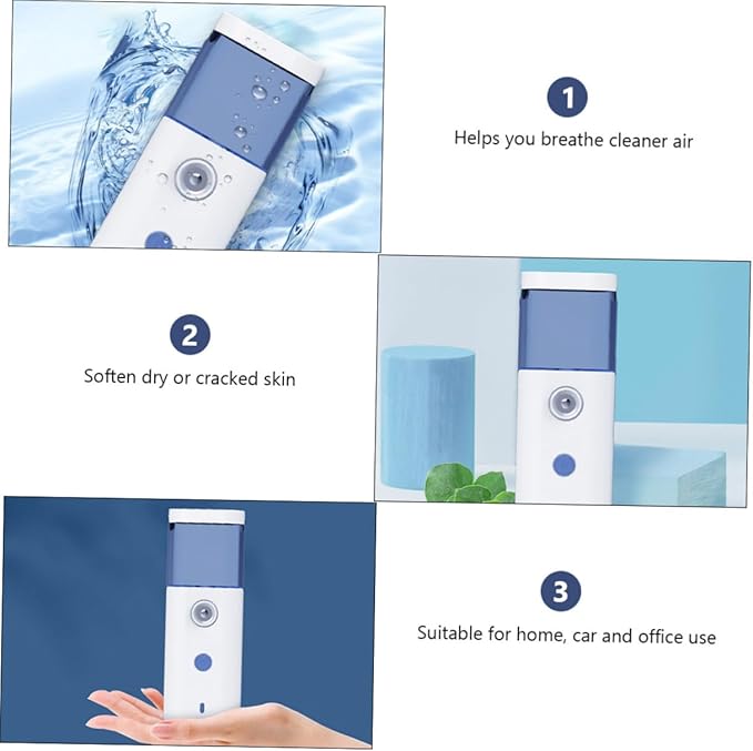 Nano Spray Mist Maker Portable Device Face Toner Face Sprayer Moisturizing