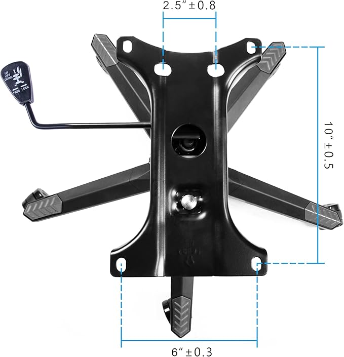 Frassie 28 inch Nylon Gaming Chair Base Replacement with Bottom Plate Stand Cylinder, 5 Casters (Grey)