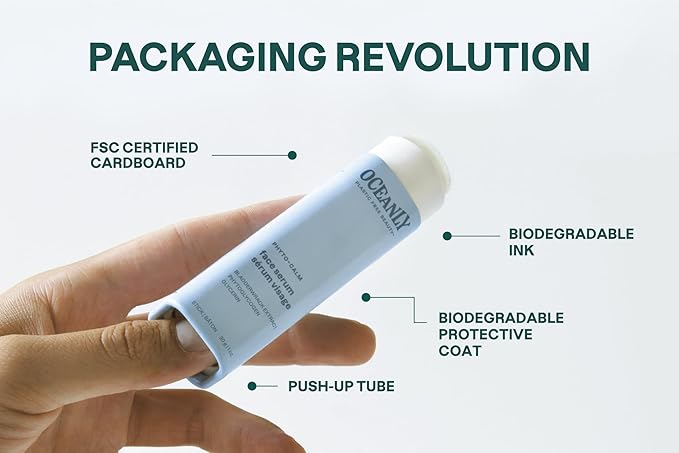 Bundle of ATTITUDE Oceanly Face Cream and Serum Stick, EWG Verified, Plastic-free, Plant and Mineral-Based Ingredients, Vegan and Cruelty-free Beauty Products, PHYTO AGE, Unscented, 1 Ounce