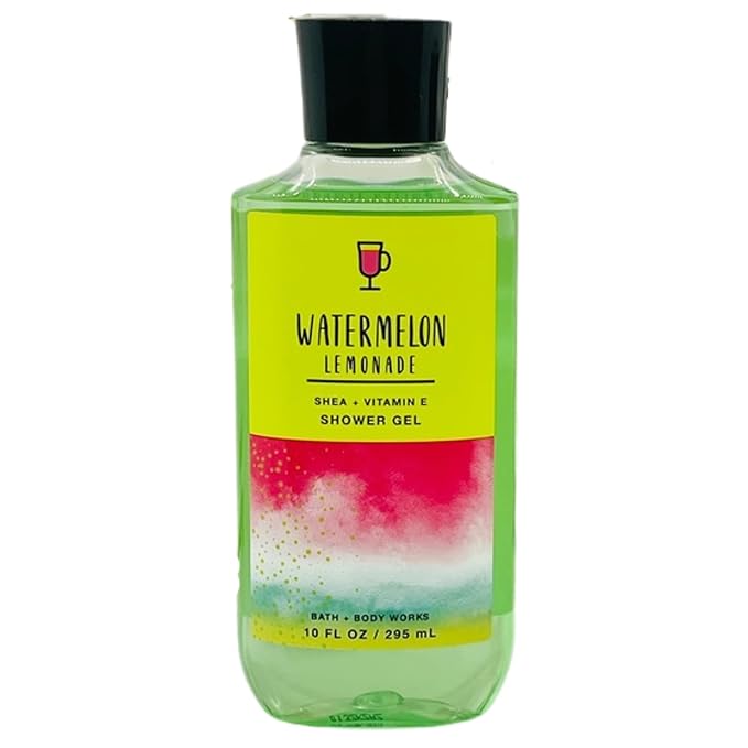 Bath and Body Works Gift Set of of 2 - 10 Fl Oz Shower Gel (Watermelon Lemonade), Multicolor