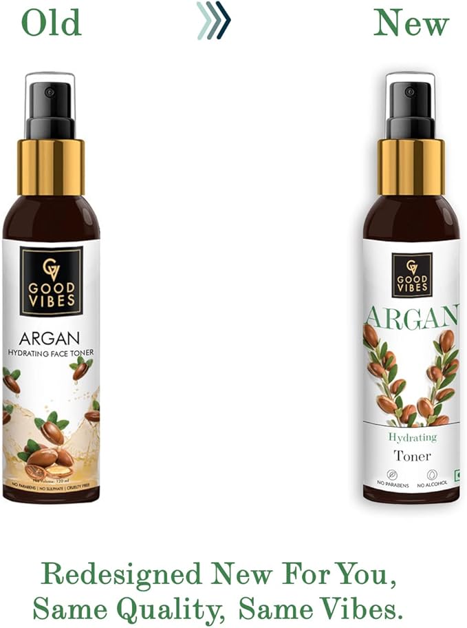 Good Vibes Hydrating Toner, Argan (120 Ml)