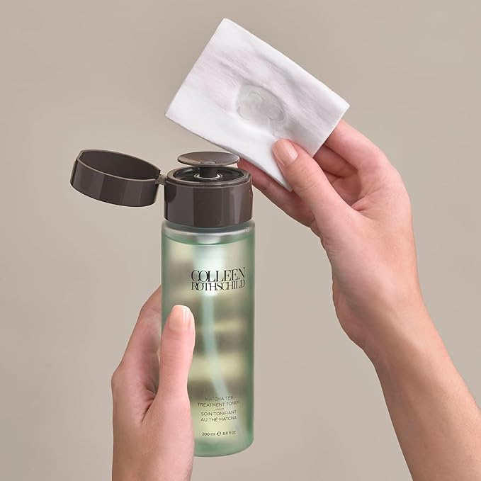 COLLEEN ROTHSCHILD Matcha Tea Treatment Toner | Oily to Normal Skin Types | Fights Future Breakouts | Absorbs Excess Oils & Minimizes Appearance of Pores (6.8 fl oz)