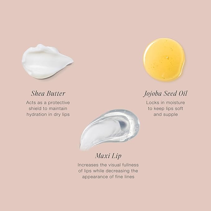 Jouer Essential Lip Enhancer Shine Balm - Enhancing Tinted Lip Balm - Moisturize, Plump, & Nourishing Lip Care - Jojoba Seed Oil and Maxi Lip Formula for Moisturizing and Fullness, Monarch