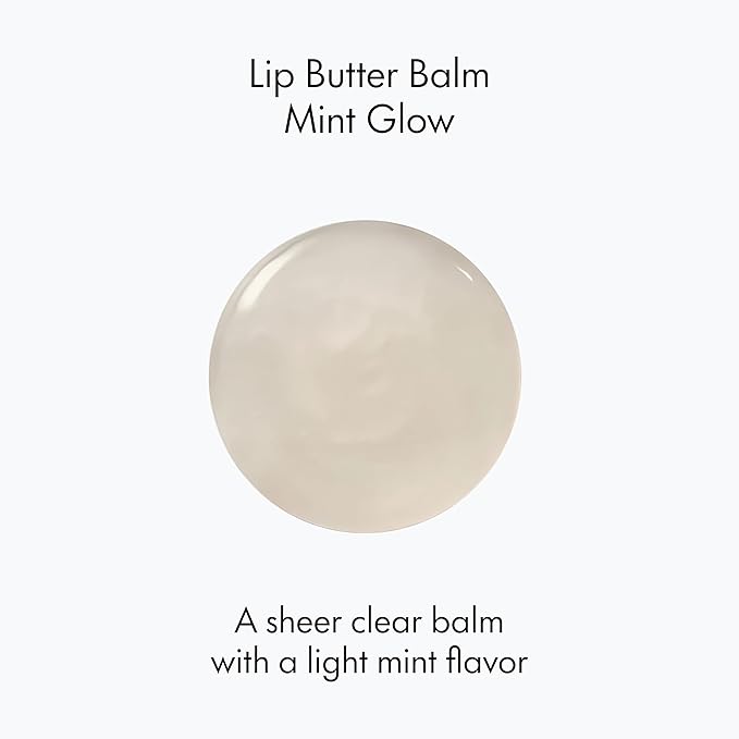 Ruby & Millie Tinted Lip Balm Mint Glow - Hydrating Mint Lip Balm - Moisturizing Lip Butter Balm Treatment - Glossy Vegan Lipbalm 0.5 Oz