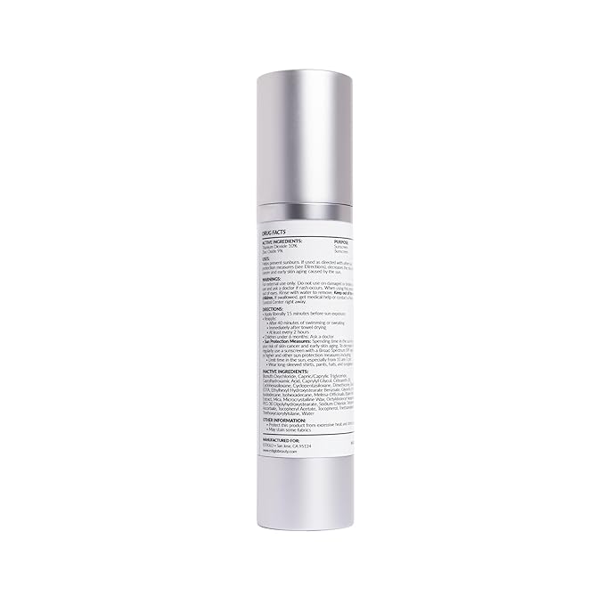 EstiGlo-Tinted Daily Mineral Sunscreen SPF50 with Antioixidants C&E | Tinted | Satin Finish | High Sun Defense | UVA and UVB protection | Titanium Dioxide and Zinc Oxide | Blue Light Protection