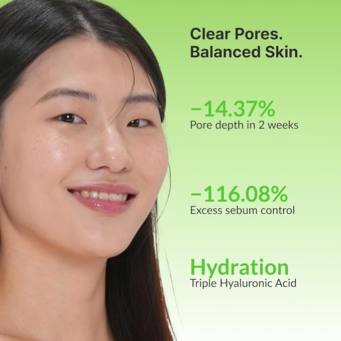 PoreShooter Toner, Toner for Oily Skin and Blackheads with Persimmon Leaf, Natural BHA & Triple Hyaluronic Acid, Exfoliates & Minimizes Pores, Vegan Korean Skincare (150ml / 5.07 fl. oz)