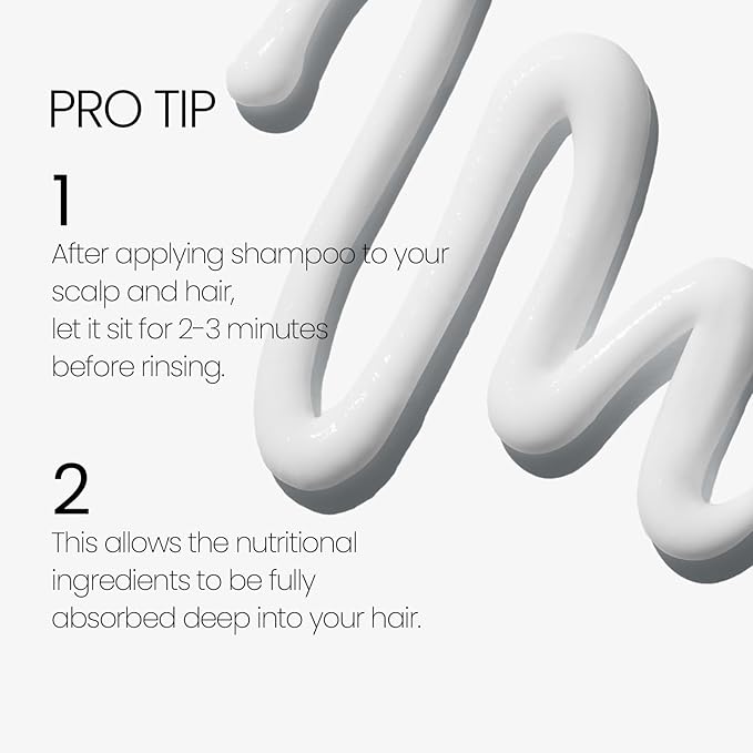 LABO.H Scalp Strengthening Shampoo for Hair Growth & Anti-Loss | Vegan Ceramide Haircare Routine with Rosemary Oil, Biotin and Caffeine, Paraben Free, Korean Hair Care, 13.5 Fl. oz.