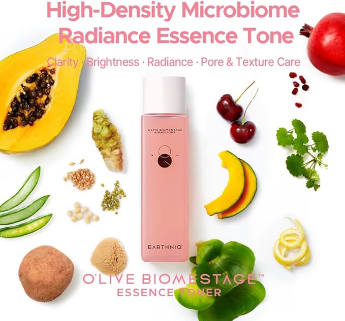 O'live Biomestage Essence Toner, 200ml Hydrating Facial Toner with Centella Asiatica, Ceramides to Soothe Skin Barrier & Minimize Look of Pores & Texture on Sensitive or Acne Prone Skin