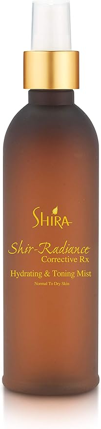 Shira Shir-Radiance Corrective RX Hydrating and Toning Mist - Hydrating Facial Spray 100% Vegan & Cruelty Free -Refreshing Skin Formula Maintains Optimal pH Level for All Skin Type (200 ml)