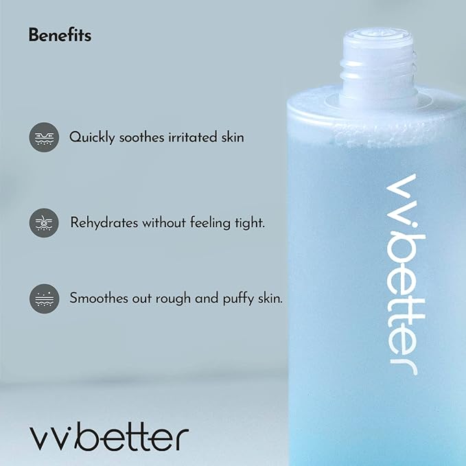 Facial AHA BHA Toner, Mild Exfoliation, Hydration and Soothing, Korean Toner, Smooth Skin, Alcohol-Free - 6.76 Fl.Ounce