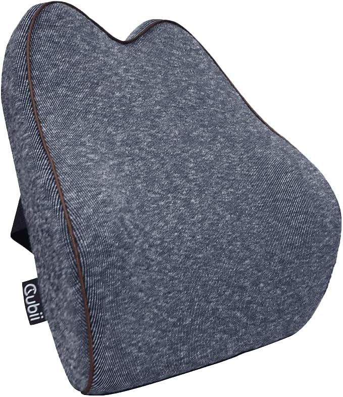 Cubii Cushii Back Support Cushion for Back and Lower Back Relief Universal Fit for Desk, Office, Kitchen Chairs, Couch Cushions with Advanced Lumbar Support