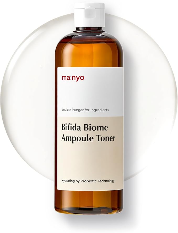 MA:NYO Bifida Biome Ampoule Toner 13.5 fl oz (400ml) | Hydrating & Soothing Facial Toner with 5 Types of Hyaluronic Acid for Daily Firmness | Korean Skincare