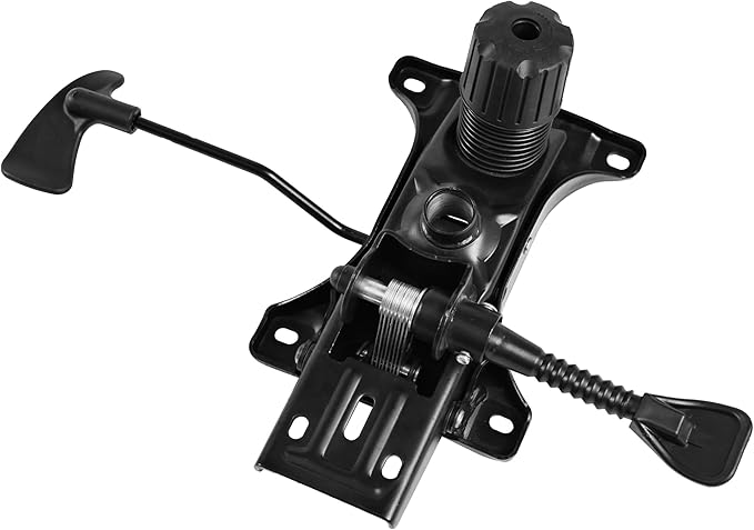 Heavy Duty with Adjustment Backrest Tilt Replacement Office Chair Swivel Tilt Control Seat Mechanism Gas Type (6×8 Hole)