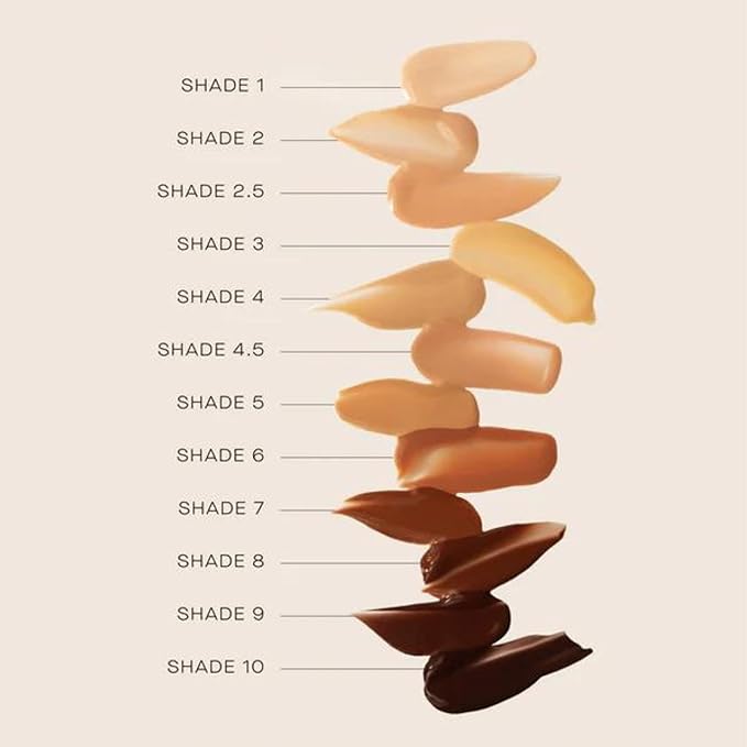 Summer Fridays Sheer Skin Tint - Skin Tint with Hyaluronic Acid - Helps Diminish Uneven Skin Tone - Sheer to Light Coverage - Shade 6 - Medium Tan with Warm Golden Undertones (1 Fl Oz)