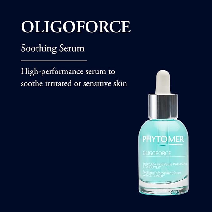 Phytomer Flawless Skin Bundle: Oligopur Purifying Cleansing Gel, Oligomarine Flawless Skin Tonic, Oligoforce Soothing Face Serum