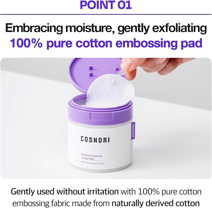 Panthenol Daily Skincare Set – Toner Pad & Emulsion – High-Concentration D-Panthenol – Lightweight, Soothing Hydration for Oily Skin, Korean Skin Care Routine