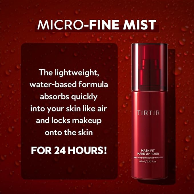 TIRTIR Silver Cushion Foundation 21N & Red Fixer