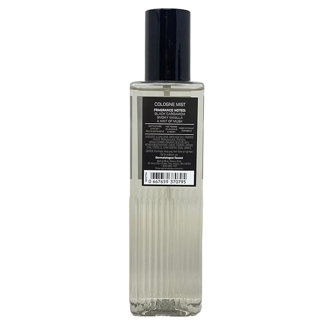 Bath & Body Works The Men's Shop Noir 2 Piece Cologne Mist Set with a Clay Baby Bar Soap - Full Size
