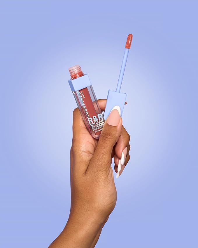Undefined R&R Sun Glaze SPF 40 Mineral Lip Oil Tint Sunscreen (Nude)