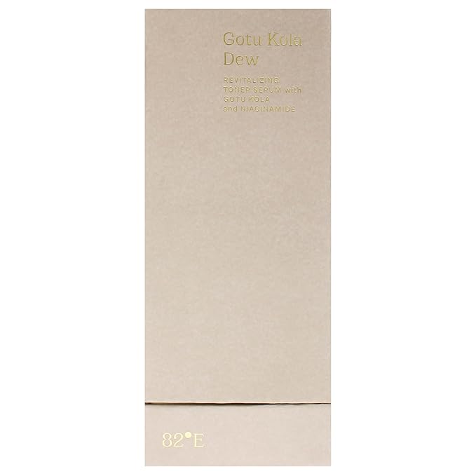 Gotu Kola Dew Revitalizing Toner Serum by 82E for Women - 3.3 oz Serum