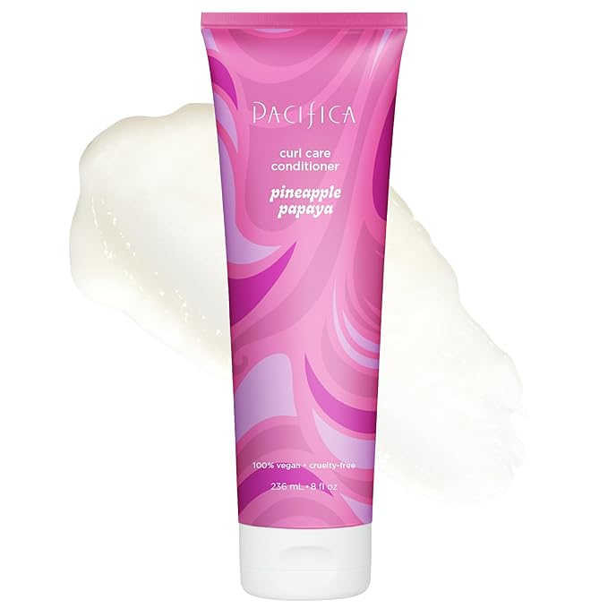 Pacifica Conditioner Curl Care Pineapple Papaya, 8 Fl Oz