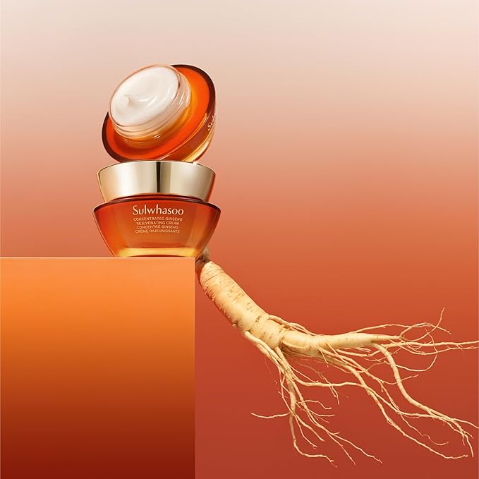 Sulwhasoo Concentrated Ginseng Rejuvenating Cream – Visibly Plump Skin & Wrinkles | Anti-Aging Deep Hydration Moisturizer with Korean Ginseng Actives, Ginseng Peptide™ & Vitamin C | Korean Skincare