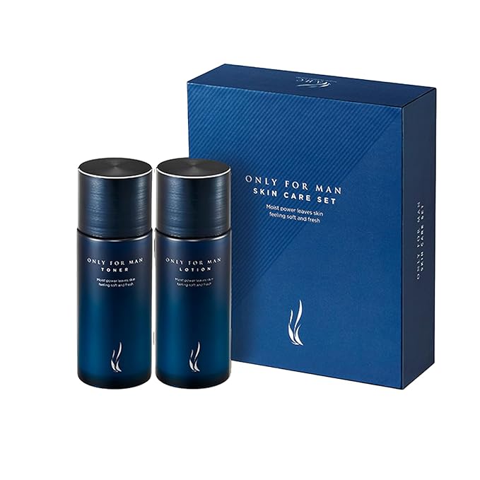 Basic care set for men, Only for man lotion and toner 2-piece set (5.07fl.oz.)