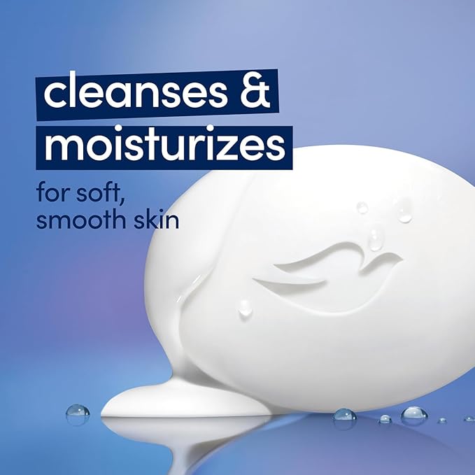 White Moisturizing Cream Beauty Bar Dove 3.75 oz (Pack of 3)