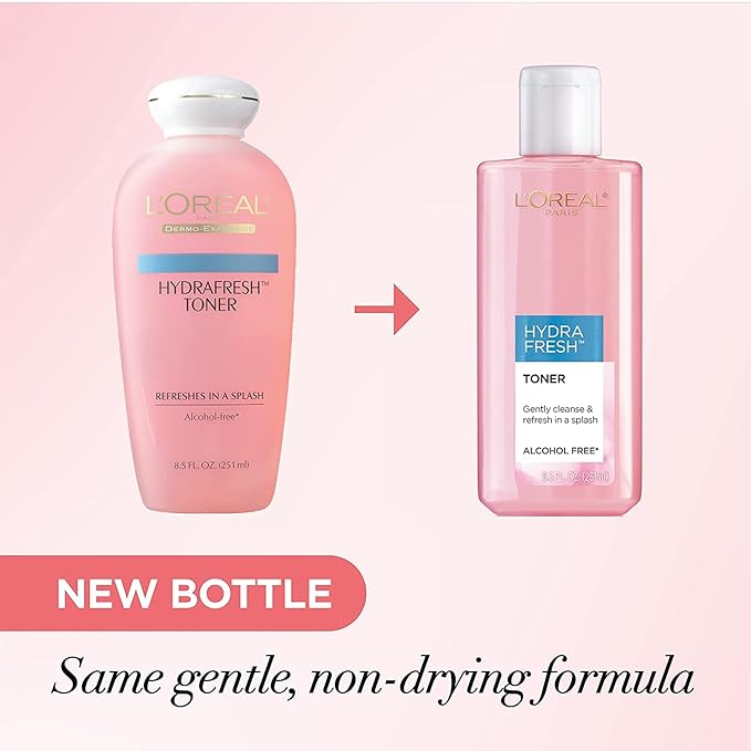 L’Oreal ParisAlcohol-Free Hydrafresh Toner
