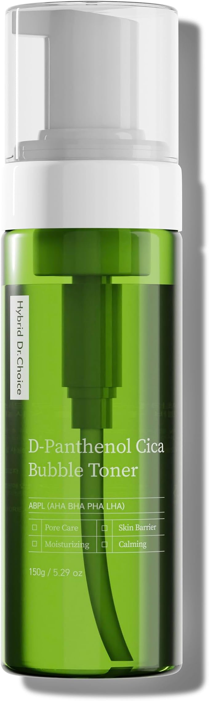 Hybrid Dr.Choice D-panthenol CICA All-Purpose Bubble Skin Toner 150ml AHA BHA PHA LHA Pore Sebum Care Natural Plant Extracts Bubble German Dermatest Excellent