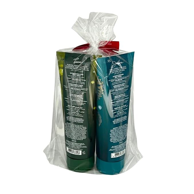 Bath & Body Works PRINCESS COLLECTION Ultimate Hydration Body Cream 2-piece Gift Set with a Bow for Holidays – Full Size – Limited Edition (Tiana & Jasmine)