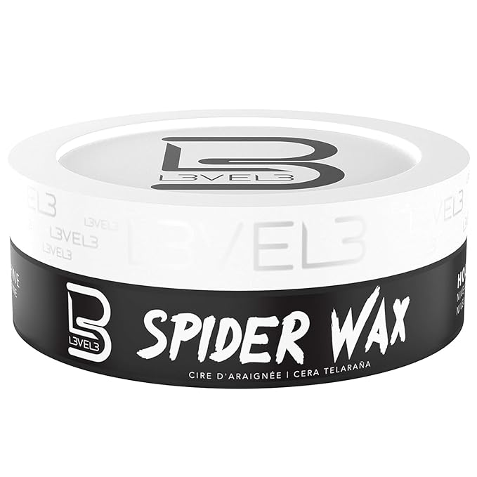 L3 Level 3 Spider Wax - Long Lasting and Strong Hold Improve your Hair Volume and Texture