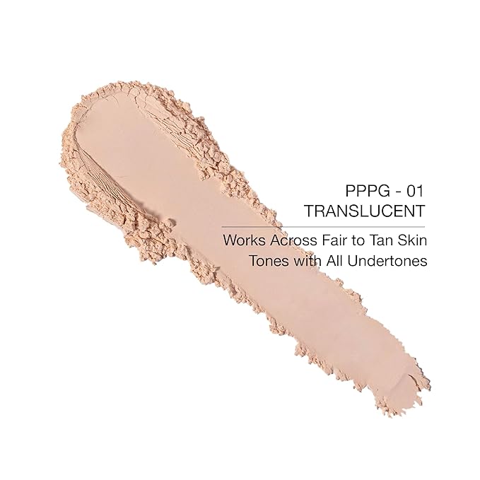 KimChiChic Beauty Giant Puff Puff Pass Set & Bake Powder - Loose Setting Powder with Rice Powder & Vitamin E, Finely Milled for All Day Wear, Translucent 80g