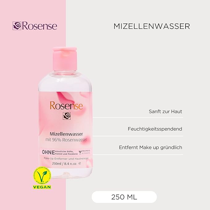 Rosense Micellar Water with Rose Water