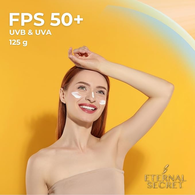 Generic: Bloqueador FPS 50+ 125gr Facial y Corporal Eternal Secret 1 Pieza