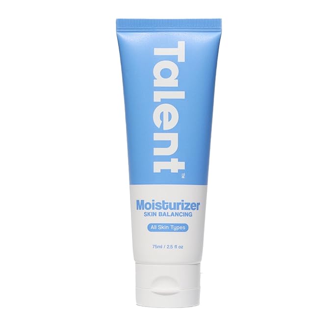 Talent Men's Skin Balancing Moisturizer – Korean Skincare, EWG Verified, Fragrance-Free, Lightweight 2% Niacinamide Face Lotion, Cruelty-Free – 2.5 fl oz