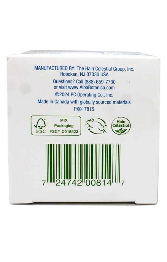 Alba Botanica, Cream Moisture Jasmine Vitamin E, 3 Ounce