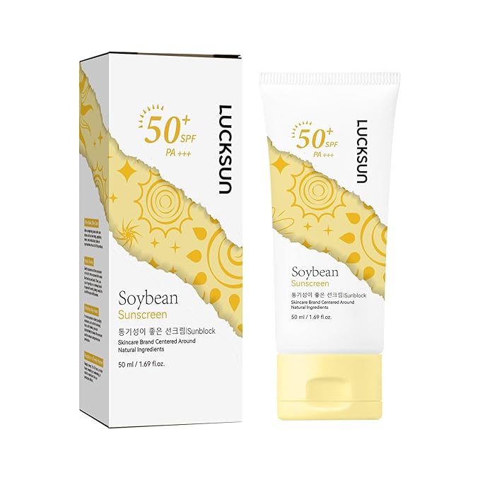 Sunscreen SPF 50+ PA+++ | Lightweight, Non-Greasy Formula | Hydrating & Soothing with Natural Soybean Extract | 50ml / 1.69 fl. oz. (1)