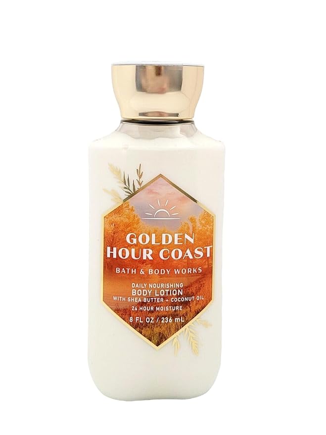 Bath & Body Works Golden Hour Coast Body and Hand Lotion Pack of, 8oz (Golden Hour Coast)