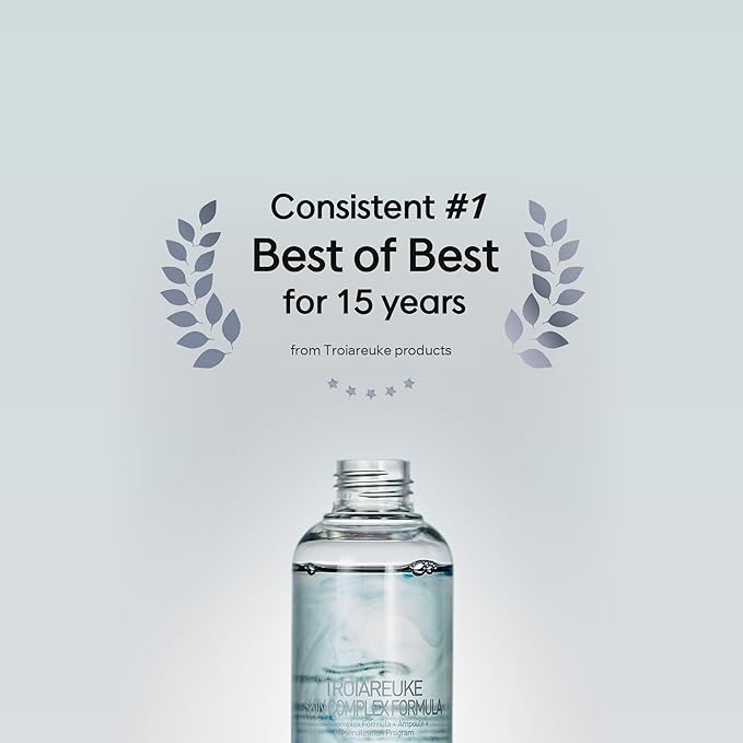 TROIAREUKE H+ Cocktail Ampoule Toner (2.37 Fl. Oz., Blue)