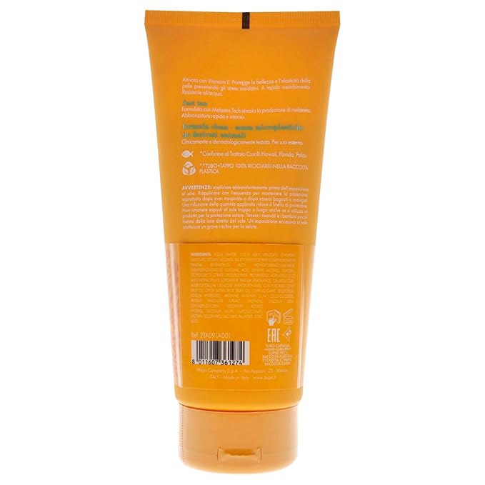 Sunscreen Cream SPF 50 by Pupa Milano for Unisex - 6.76 oz Sunscreen