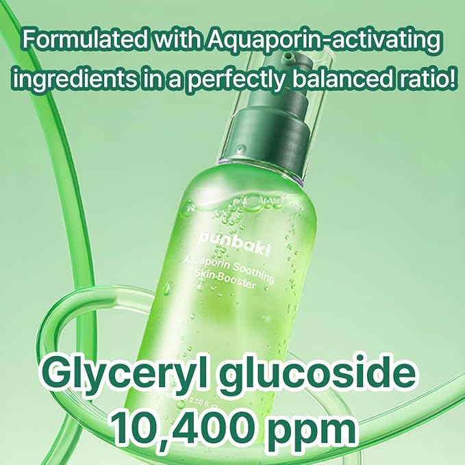 Aquaporin Soothing Skin Booster Toner Serum 100ml / 3.38 fl. oz. Soothing, Hydrating, Booster Essence, Boosting serum, SkinToner, Refreshing for face, Boosting Essence, Korean Skincare