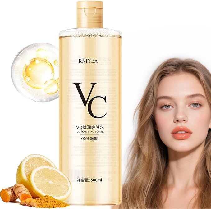 Vc Soothing Toner 500ml (17.6 fl oz) -Intensive Hydrating with Hyaluronic & Centella Asiatica – Minimizes Pores & Soothes Dry (1)