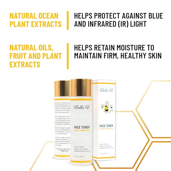 Bella B Bundle - Face Toner 5.1oz and Face Serum 1.7oz