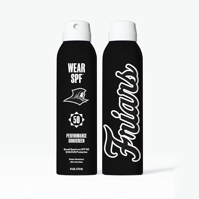 Providence Friars WearSPF 50 Performance Sport Sunscreen Spray, 6 Fl oz.