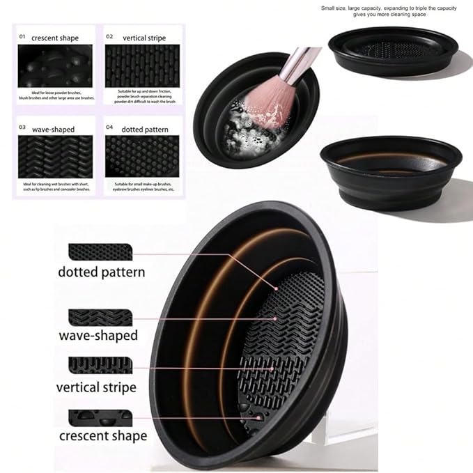 HGHDBT 51Pcs Black Makeup Brushes Set Professional Makeup Kit Multi-functional Makeup Tool Set with Facial Makeup Accessories, Foundation Makeup Brush Kit Eye and Face Make up Brushes & Tools