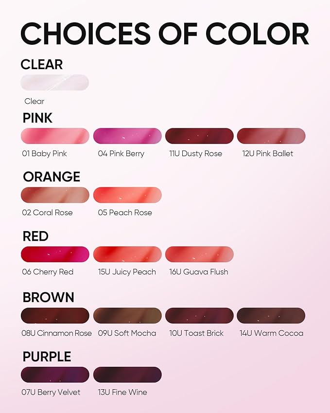 Peptide Brightening Lip Serum, Hydrating & Plumping Tinted Lip Gloss, Moisturizing Lip Balm with Polypeptides & Squalane for Glossy Sheer, Smooth Lips(10U Toast Brick)