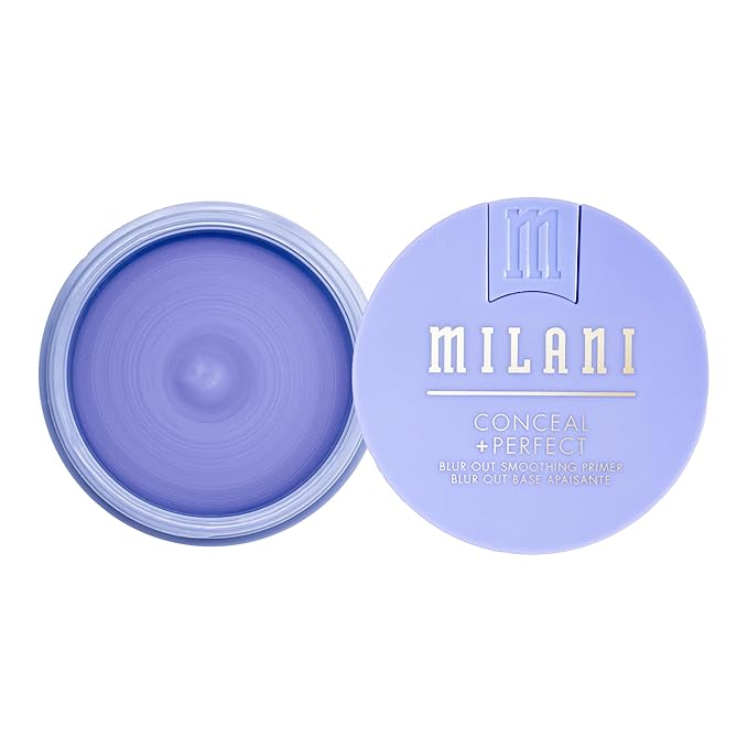 Milani Conceal + Perfect Blur Out Smoothing Primer - Blurring Face Base for All Skin Tones - Pore Minimizing & Soft Focus Finish - 2 x 0.74 oz