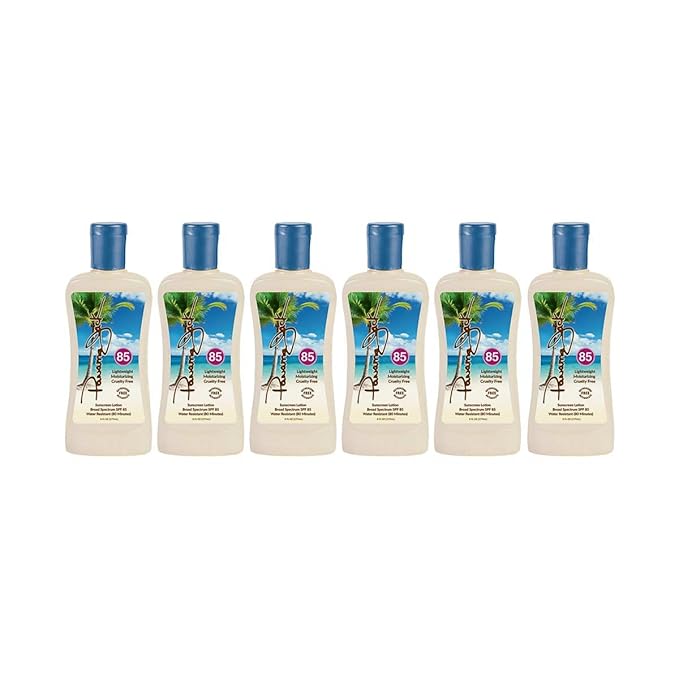 Panama Jack Sunscreen Suntan Lotion - SPF 85, Broad Spectrum UVA/UVB Protection, PABA, Paraben, Gluten & Cruelty Free, 6 FL OZ (Pack of 2)
